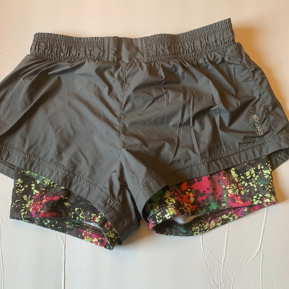 Reebok Grey Girls Shorts